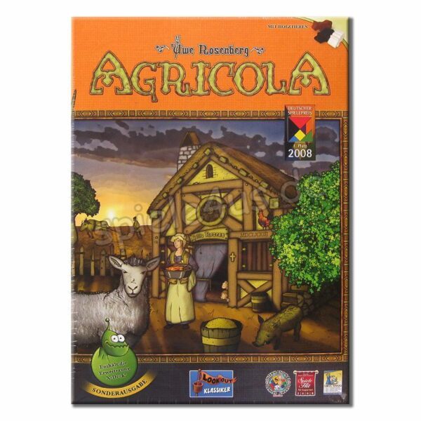 Agricola Sonderausgabe mit Erweiterung X-Deck