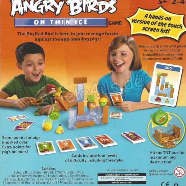 Angry birds on thin ice