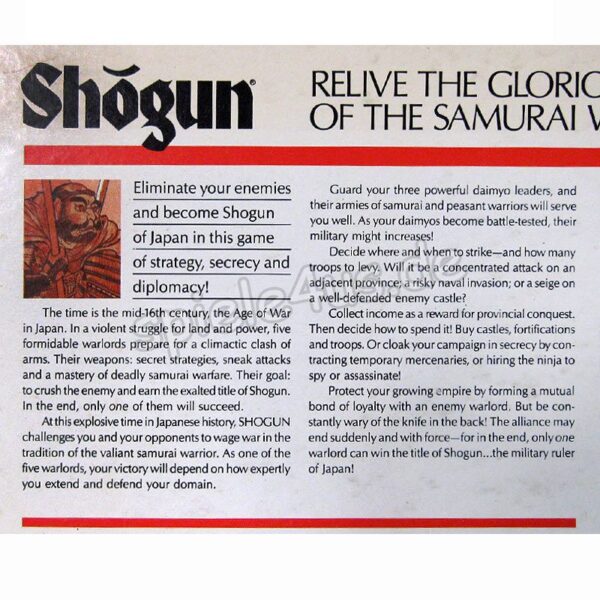 Shogun MB Gamemaster Series