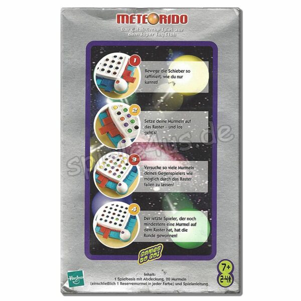 Meteorido Games to go