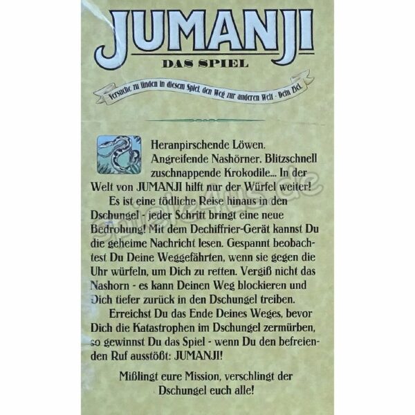 Jumanji Das Spiel