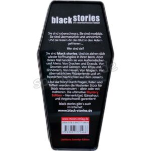 Black Stories Mystery Edition limitierte Sammleredition