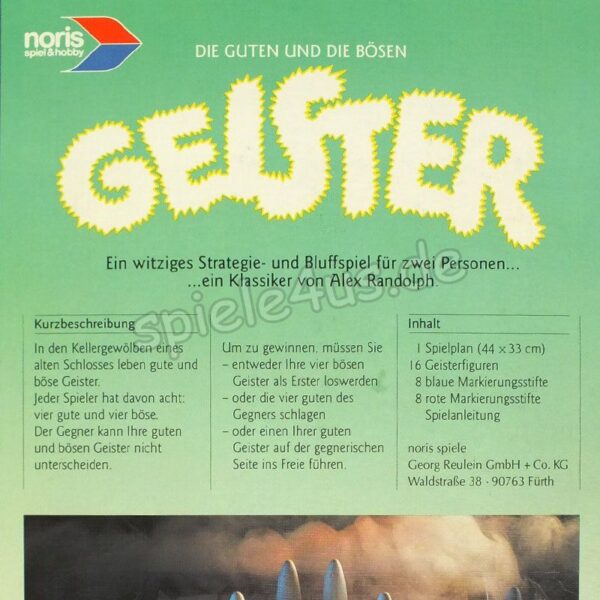 Die guten und die bösen Geister von NORIS