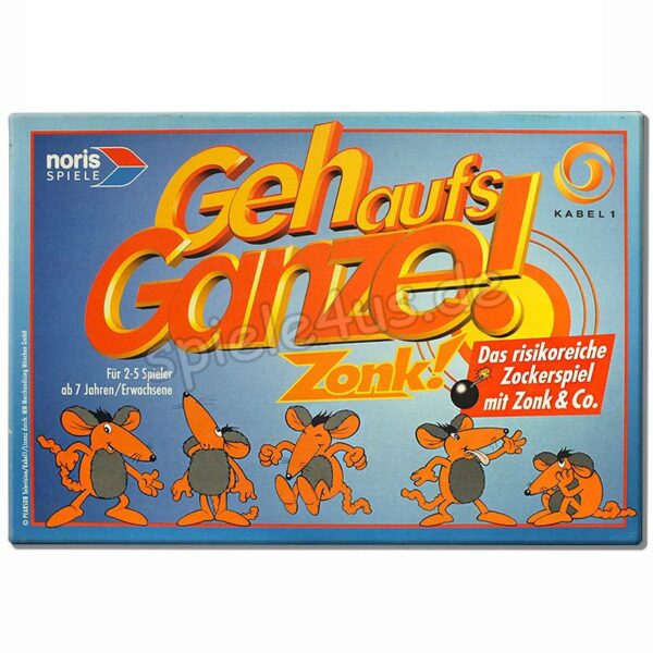 Geh aufs Ganze Zockerspiel von Noris