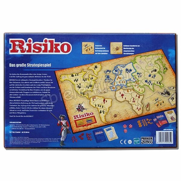 Risiko Classic mit Miniaturfiguren