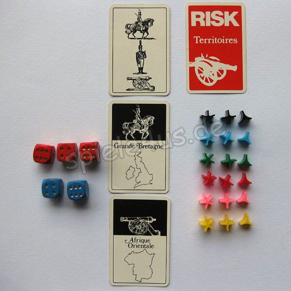 Risiko Risk Eroberungsvariante FRANZÖSISCH