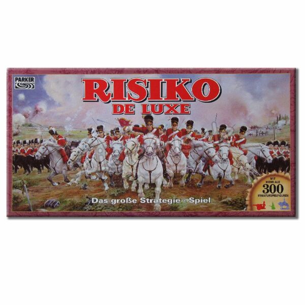 Risiko De Luxe mit über 300 Miniaturspielfiguren