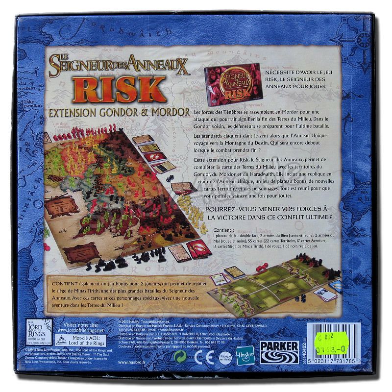 Risk : Version Le Seigneur des Anneaux