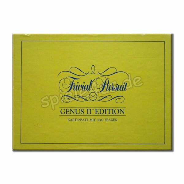 Trivial Pursuit Genus II Edition 001633