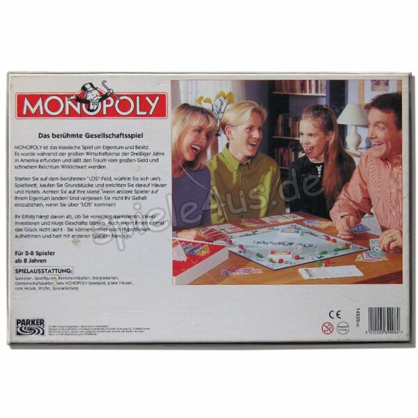 Monopoly DM-Ausgabe mit Metallfiguren