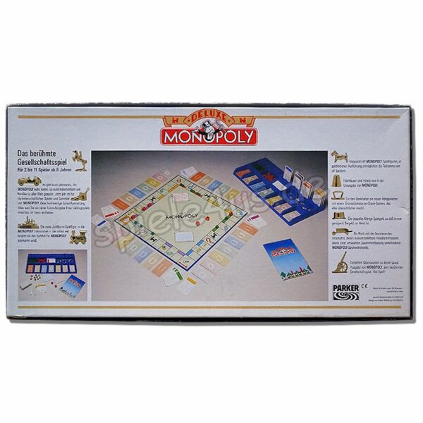 Monopoly Deluxe mit 11 Metallfiguren