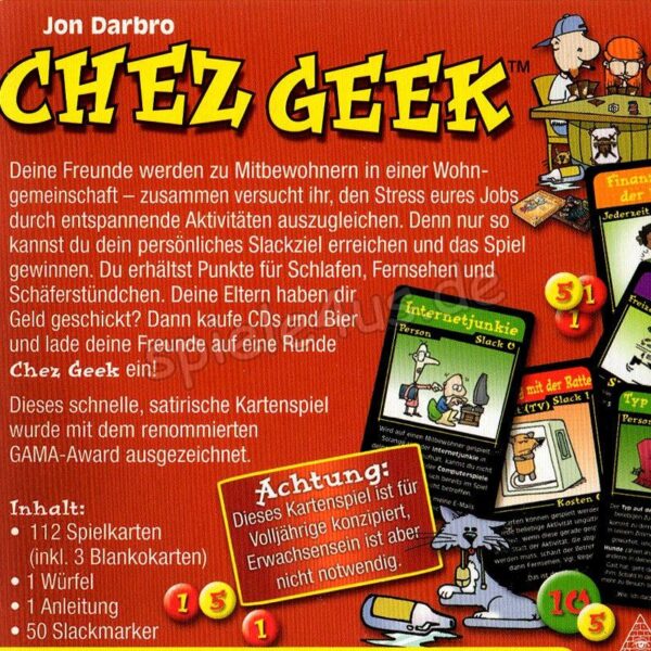 Chez Geek Kartenspiel