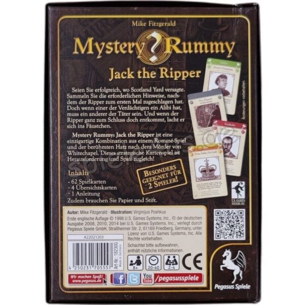 Mystery Rummy Jack the Ripper