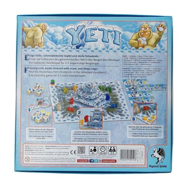 Yeti Brettspiel