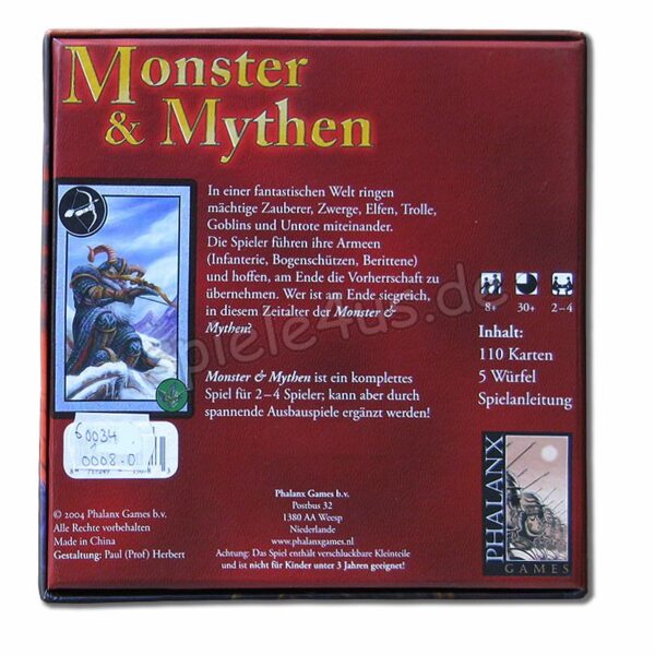 Bundle Monster & Mythen und Ausbauspiel Drachen