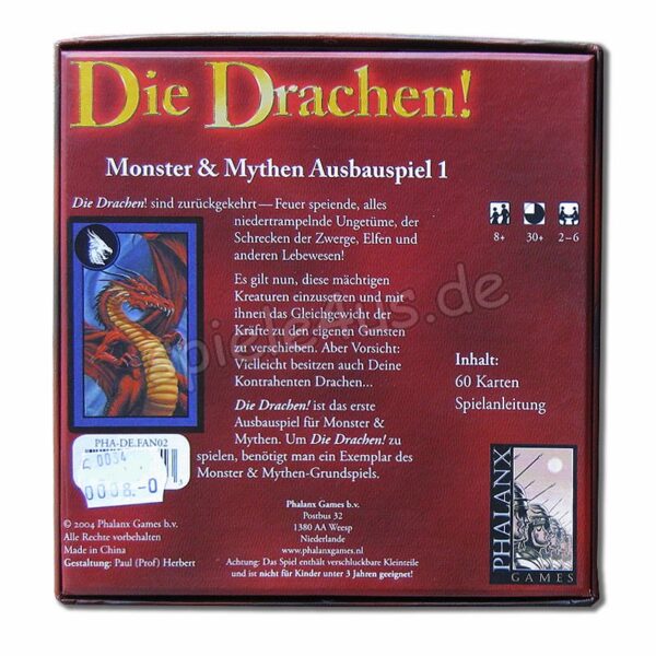 Bundle Monster & Mythen und Ausbauspiel Drachen