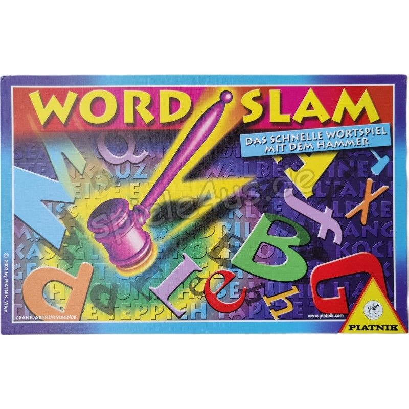 Word Slam: Das schnelle Wortspiel mit dem Hammer