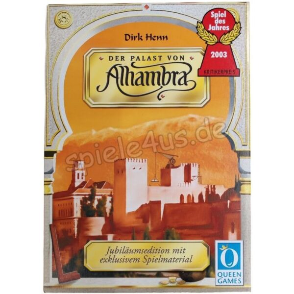 Der Palast von Alhambra Jubiläumsedition