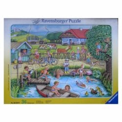 Rahmenpuzzle Im Sommer 36 Teile