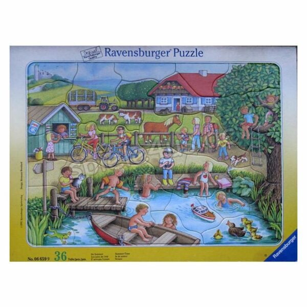 Rahmenpuzzle Im Sommer 36 Teile