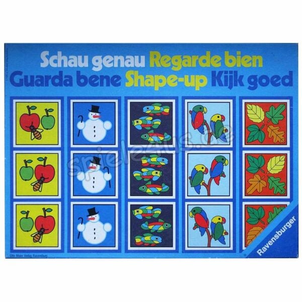 Schau genau blaue Ausgabe