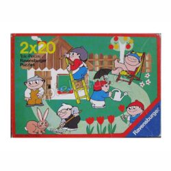 2 x 20 Teile Puzzles Mainzelmännchen II