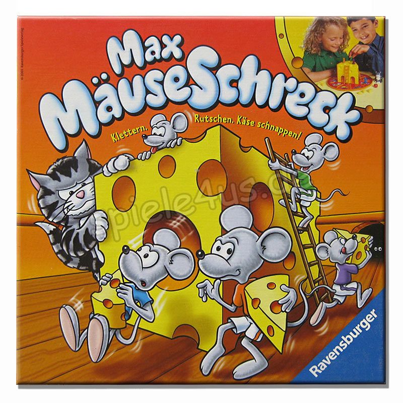 Max Mäuseschreck Kinderspiel