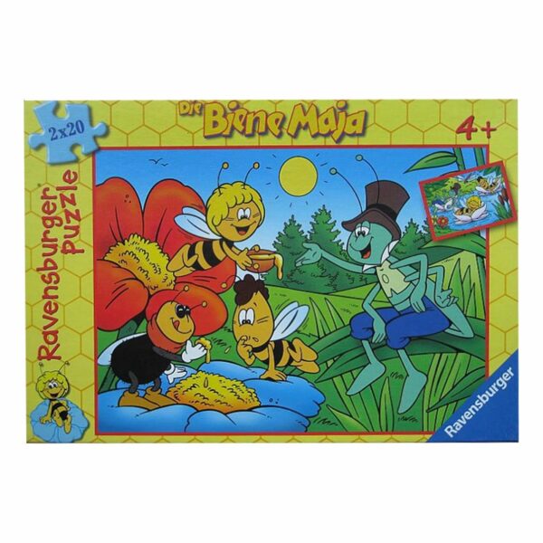2 x 20 Teile Puzzle Biene Maja