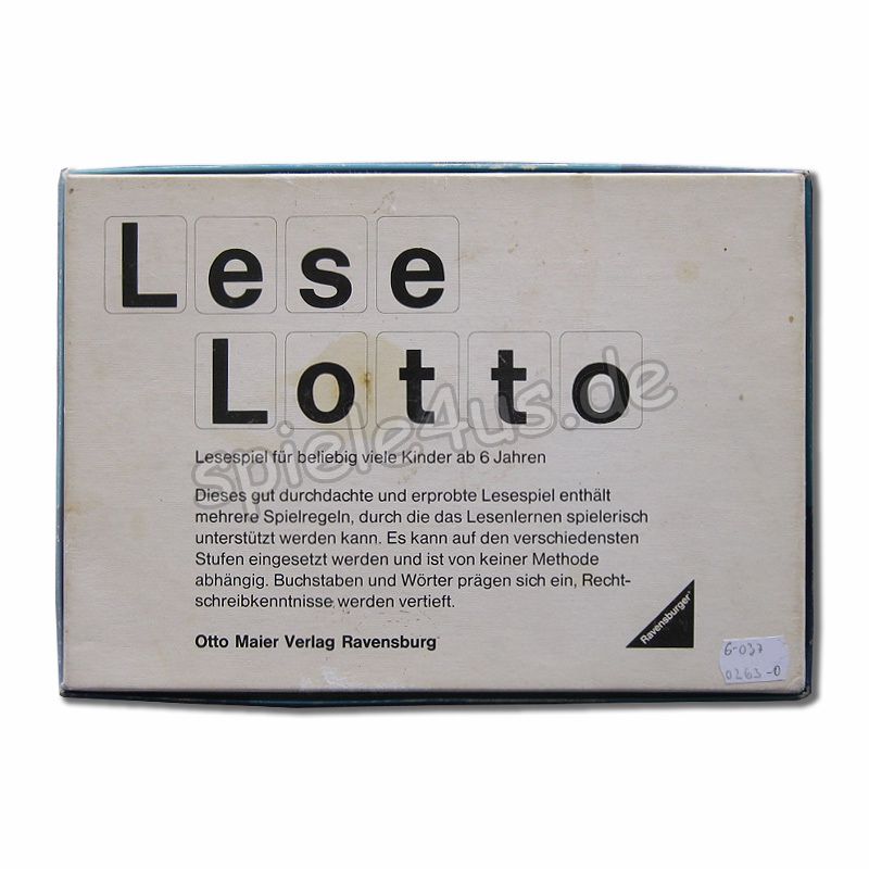 Leselotto RV von 1970 kaufen  Neu & Gebraucht 