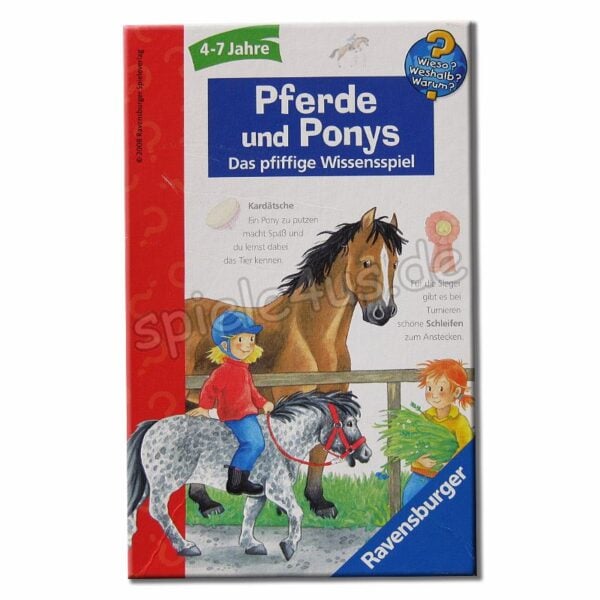 Pferde und Ponys Mitbringspiel