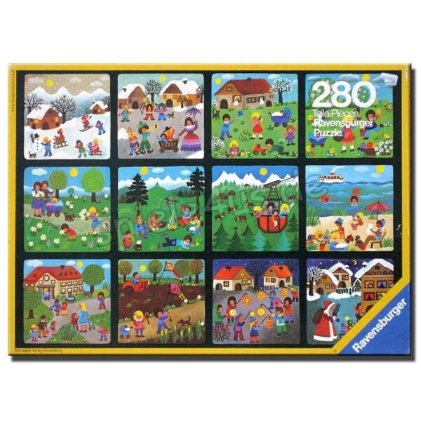 Das Kinderjahr E. Vomstein 280 Teile Puzzle