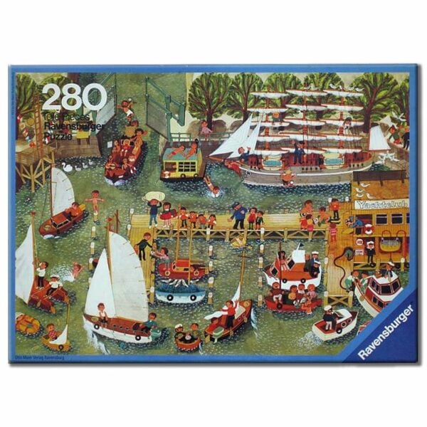 Yachthafen Ali Mitgutsch 280 Teile RV Puzzle