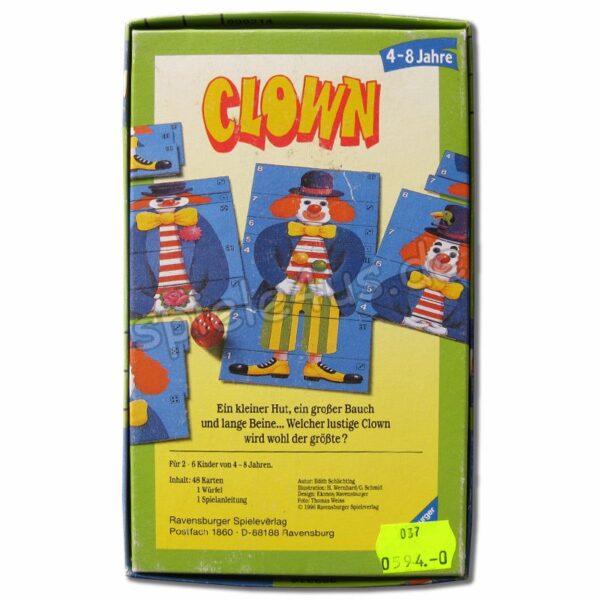 Clown Mitbringspiel von 1996