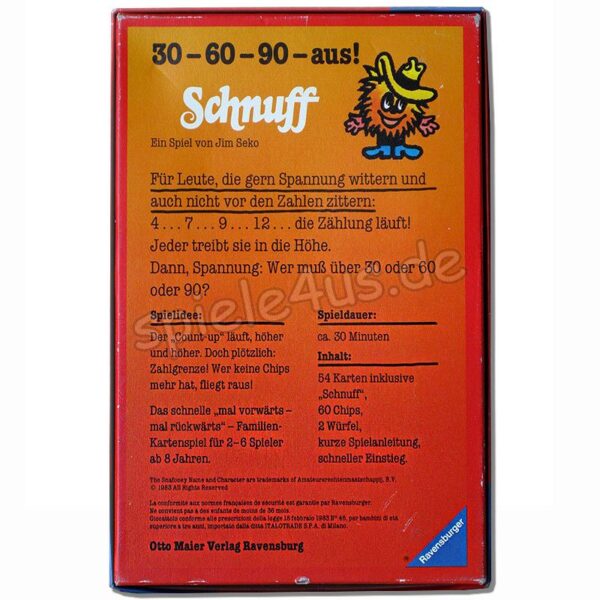 Schnuff Kartenspiel