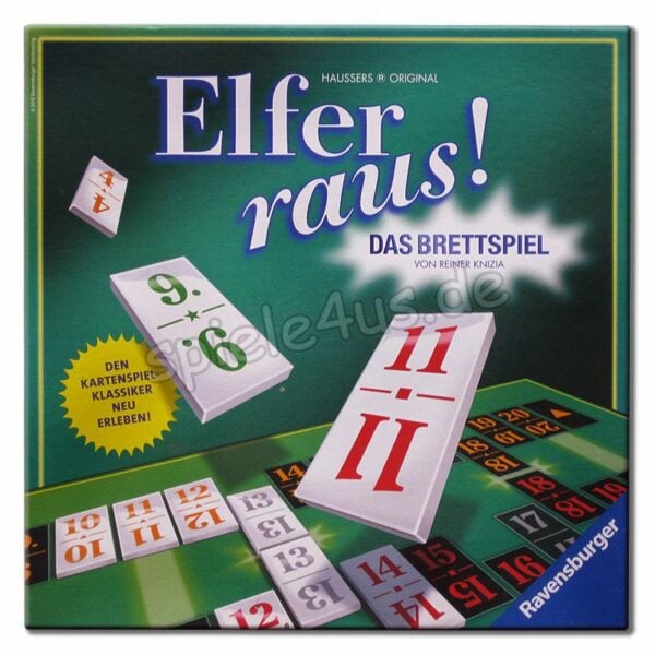 Elfer raus Das Brettspiel