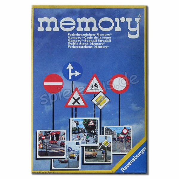 Verkehrszeichen-Memory von 1980