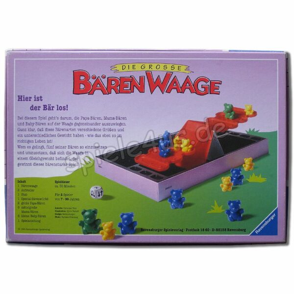Die große Bärenwaage