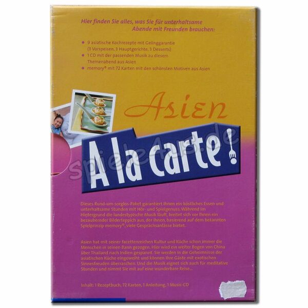 A la carte Asien