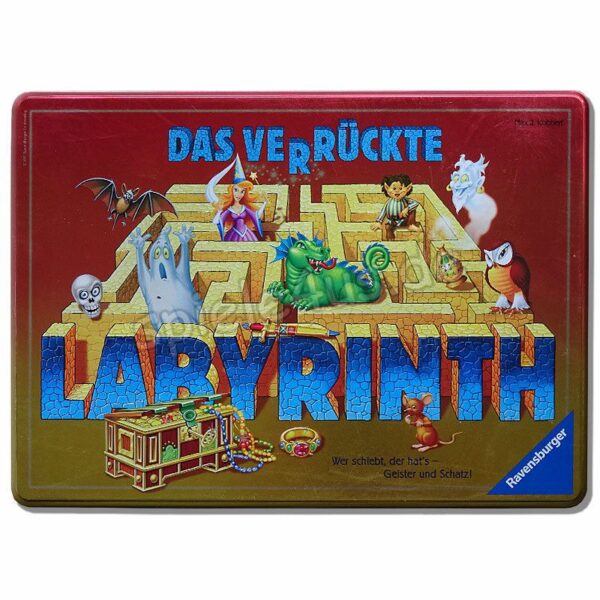 Das verrückte Labyrinth Metallbox