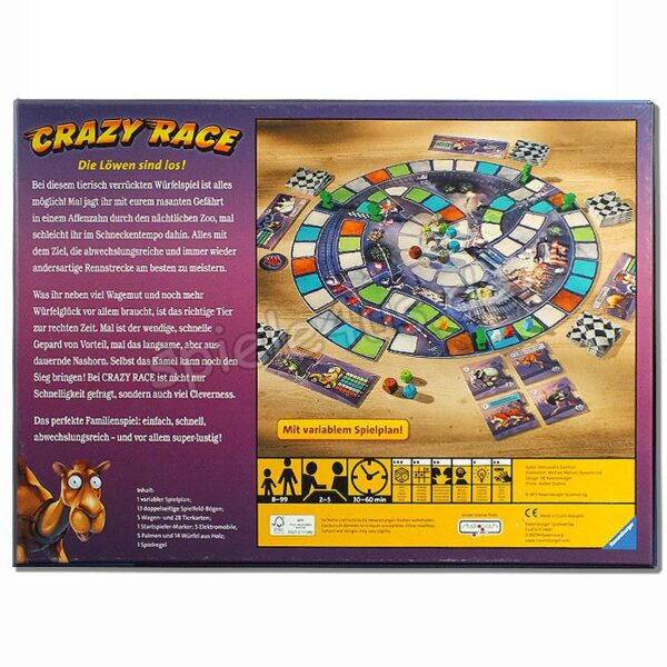 Crazy Race, Board Game