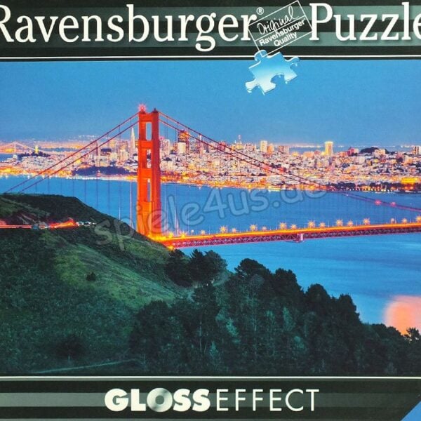 1.000 Teile Puzzle Blick auf San Francisco