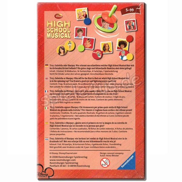 Spin & Win Highschool Musical