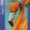 Flamingo Photomosaic 500 Teile Puzzle