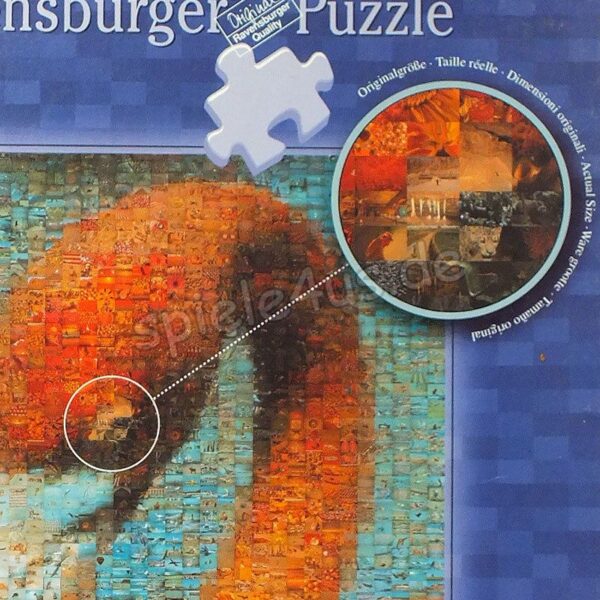 Flamingo Photomosaic 500 Teile Puzzle