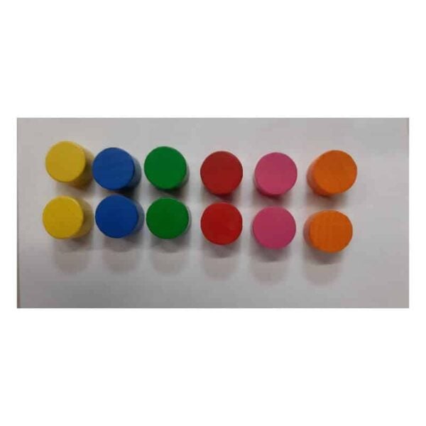 Quips 12 Spielsteine Ersatz 6 x 2 Farben