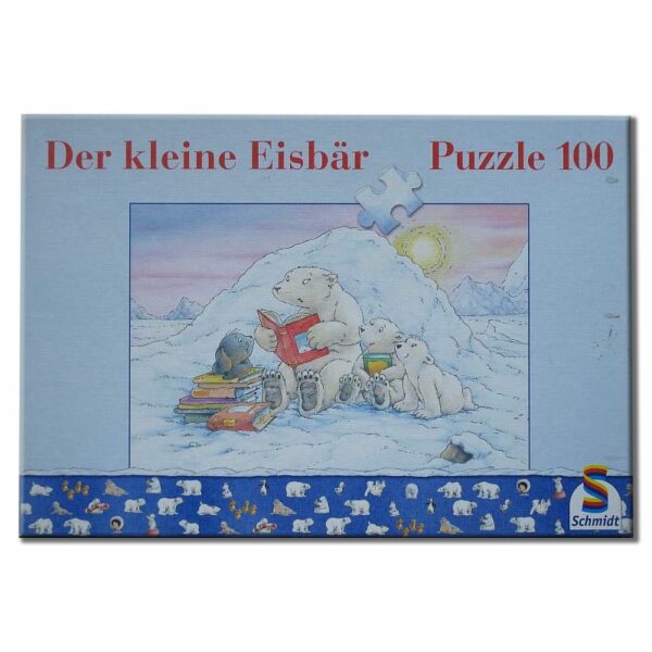 Der kleine Eisbär Lesestunde 100 Teile Puzzle