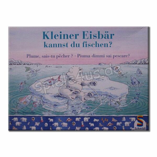 Kleiner Eisbär kannst du fischen