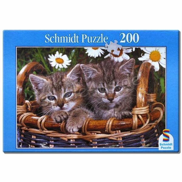 2 Kätzchen 200 Teile Puzzle Schmidt