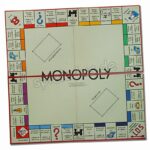 Monopoly silber Holz