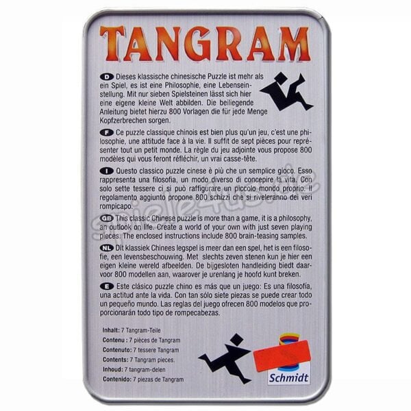 Tangram Metalldose
